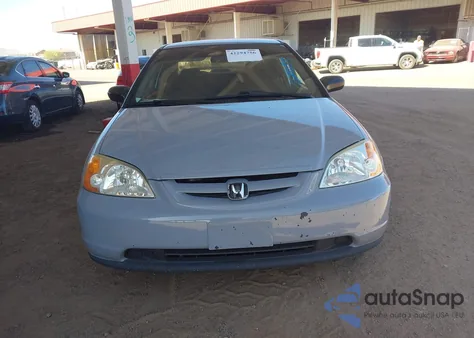 2001 Honda Civic Lx from USA, damaged, VIN 1HGEM22501L024055